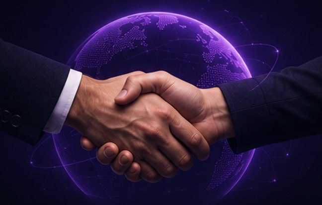 Partnership handshake